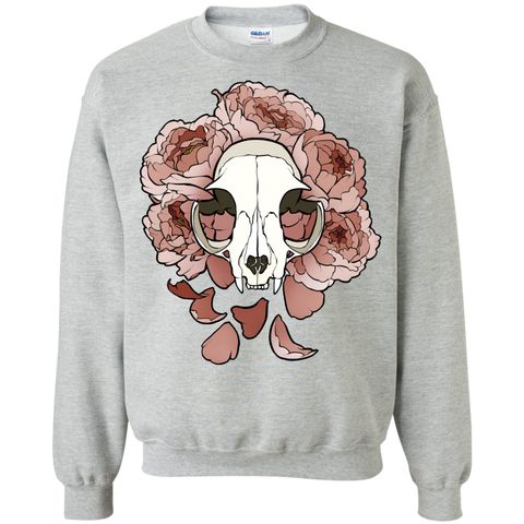 cat and peonies sweatshirt T-Shirt