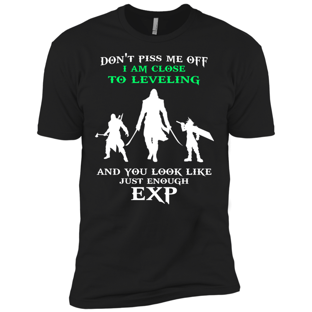 don't piss me off i am close to leveling and you look like just enough exp T-Shirt