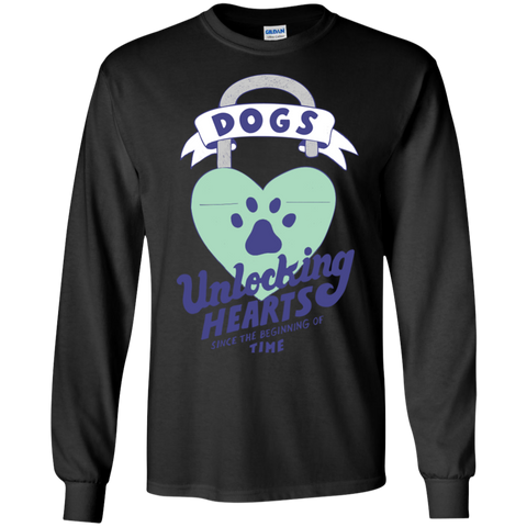 dogs- unlocking hearts since the beginning of time T-Shirt