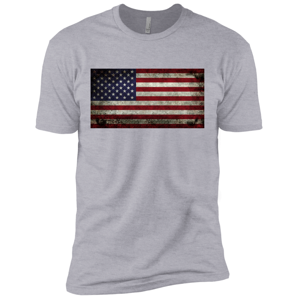 american flag, super dark grunge T-Shirt