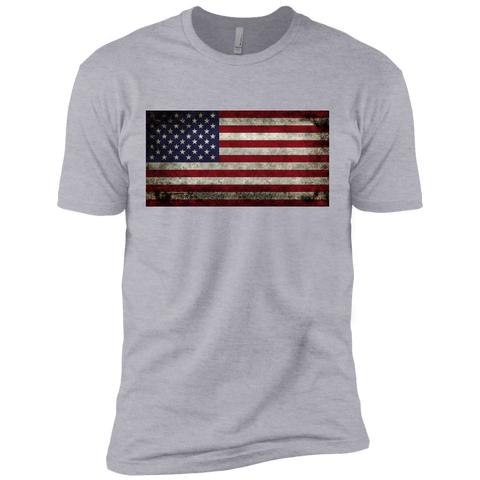 american flag, super dark grunge T-Shirt