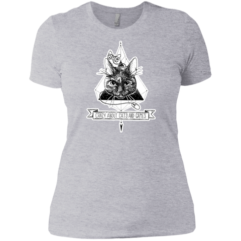 cat and game love sweatshirt T-Shirt