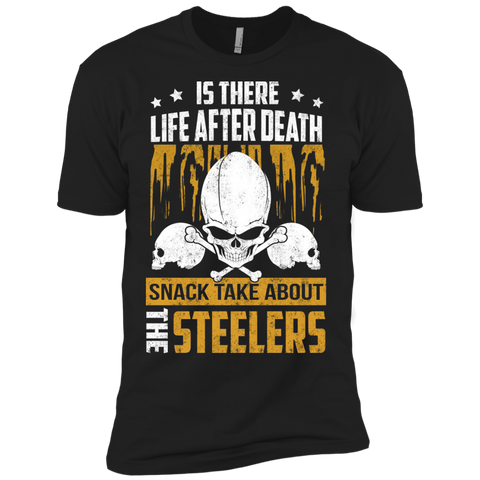 is there life after death snack take about the steelers T-Shirt