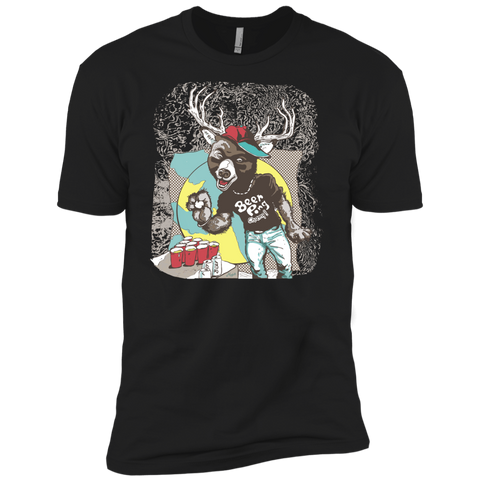 bear plus deer equals beer pong T-Shirt