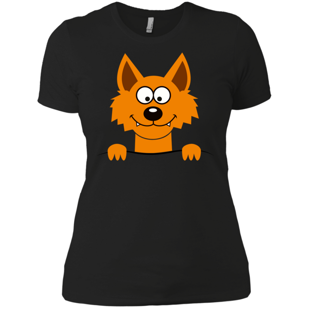 funny cute freaky fox T-Shirt
