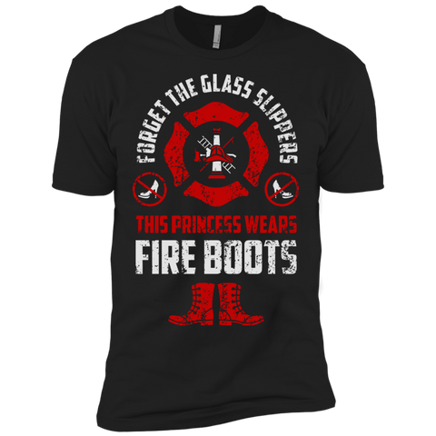 firefighter - forget the glass slippers. this princess wears fir 12 T-Shirt