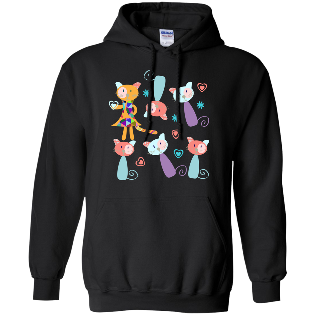cats pattern sweatshirt T-Shirt