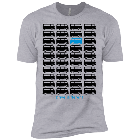 drive different - bus (black) matching family T-Shirt