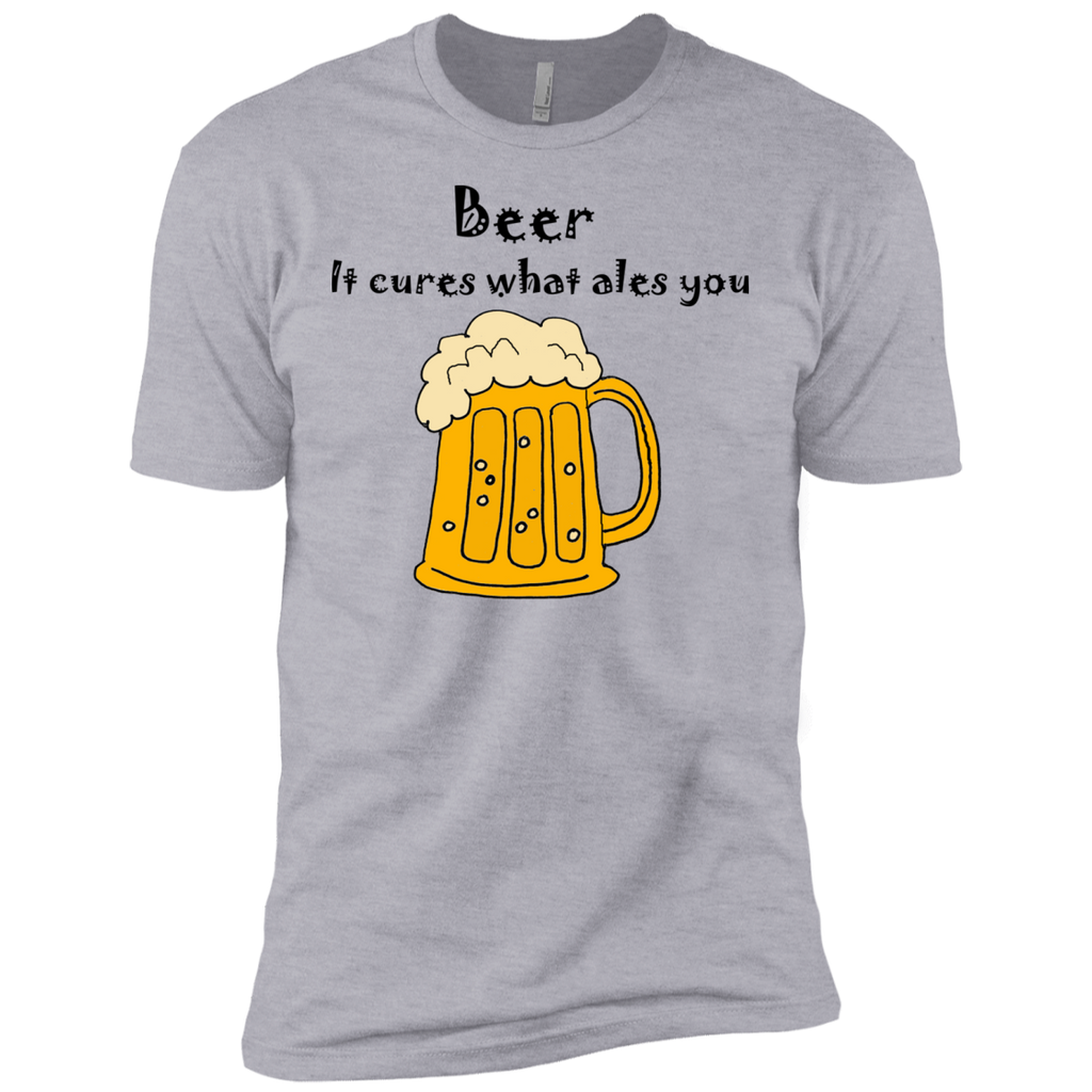cool funny beer cures what ales you T-Shirt