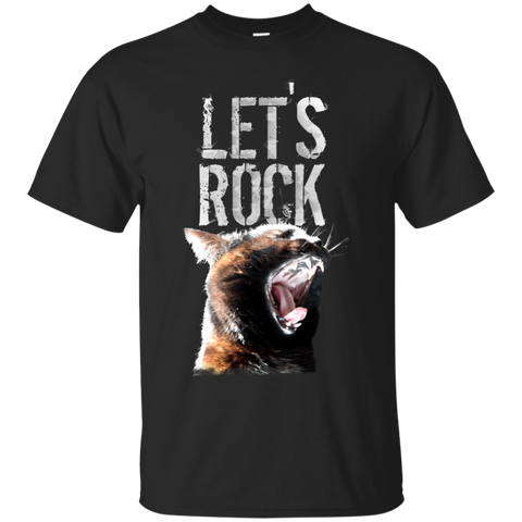 cat let's rock sweatshirt T-Shirt