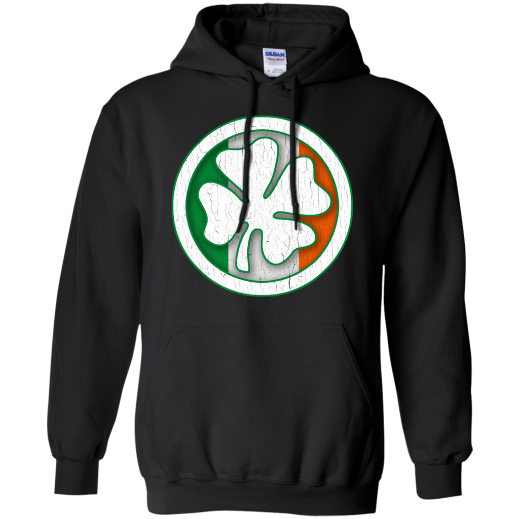 irish flag shamrock circle T-Shirt