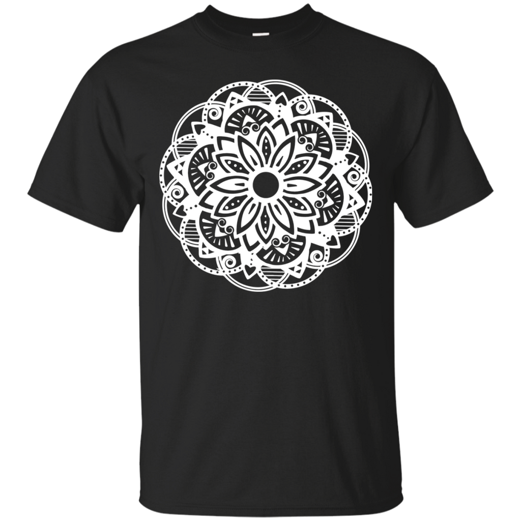 floral mandala - white tank tops & T-Shirt