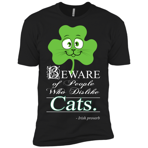 beware of people who dislike cats. T-Shirt
