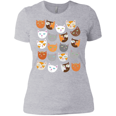 cats everywhere cat pattern sweatshirt T-Shirt
