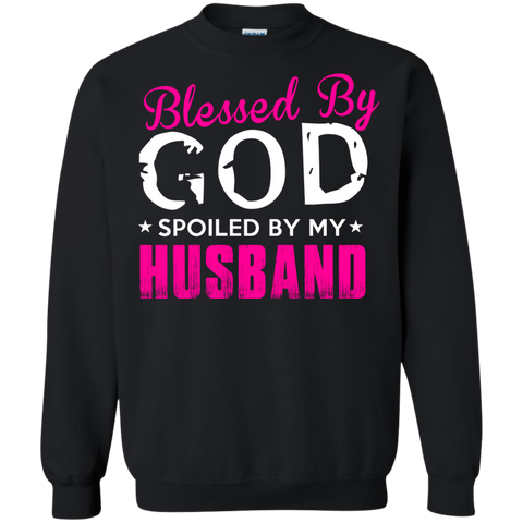 blessed by god and spoiled by my husband T-Shirt
