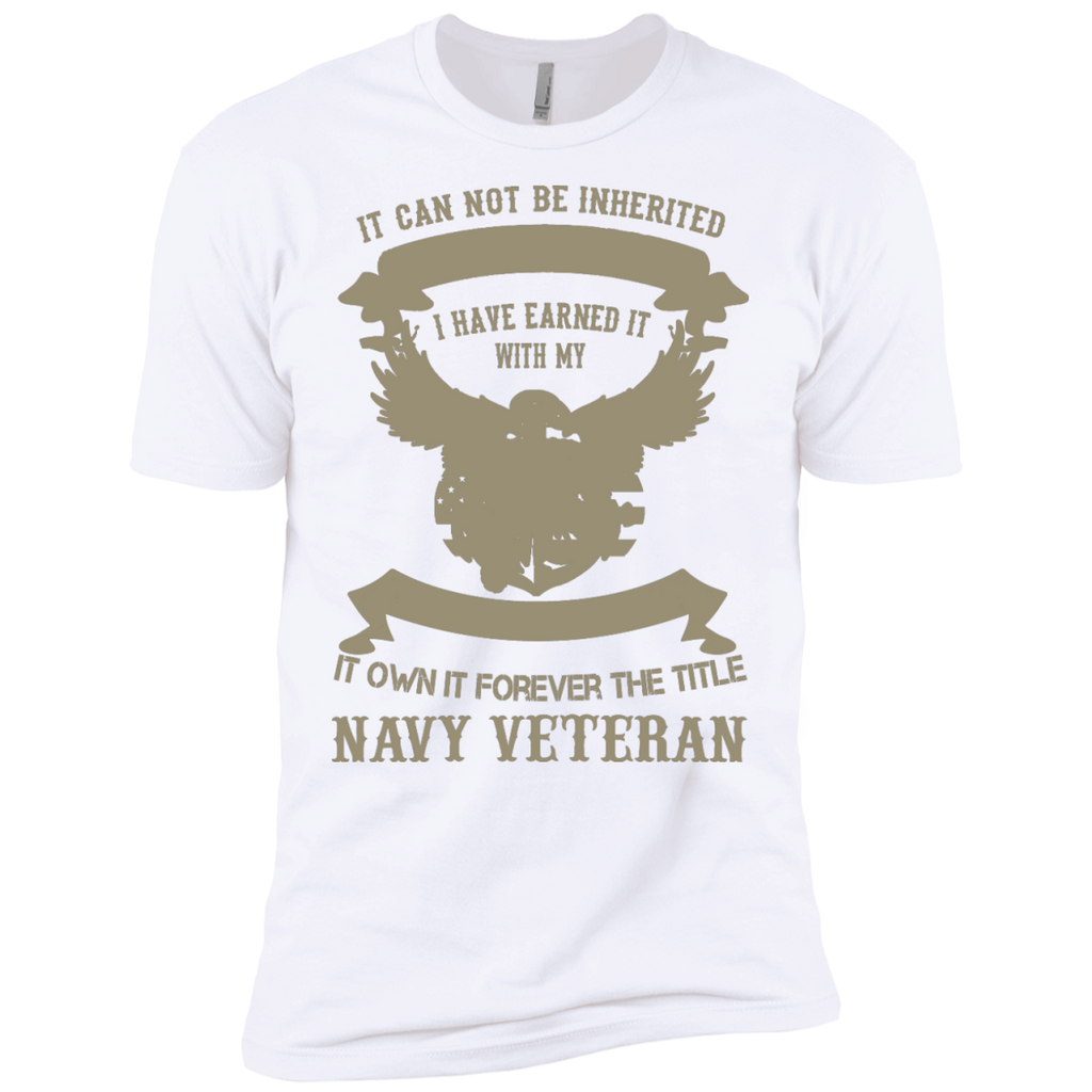 it can not be inherited...navy veteran T-Shirt