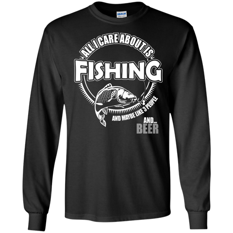 all i care about is ice fishing T-Shirt