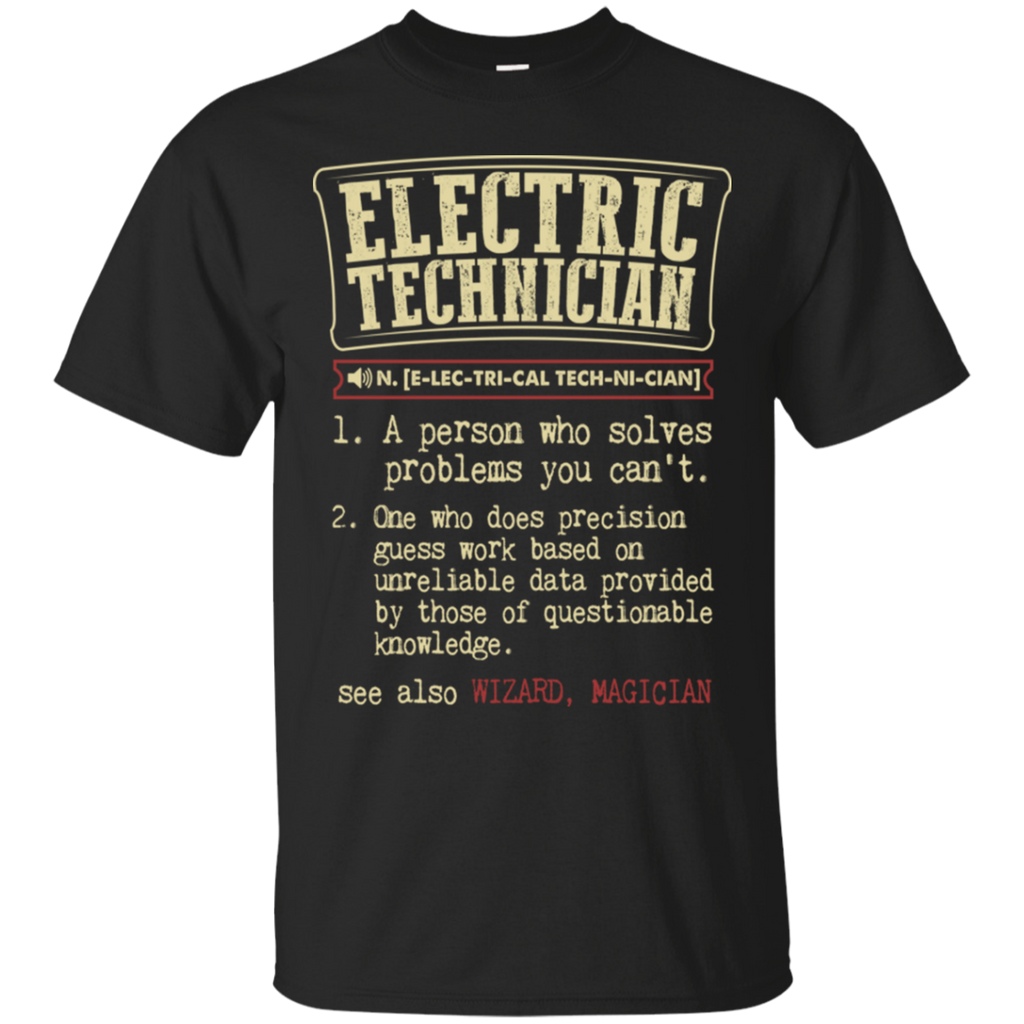 electrical technician funny dictionary term T-Shirt