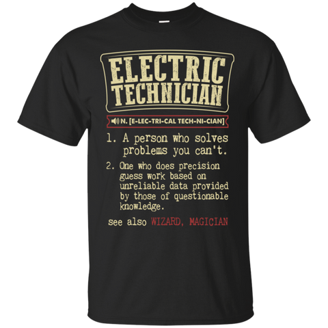 electrical technician funny dictionary term T-Shirt