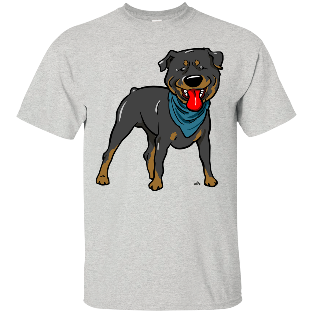 cool rottweiler cartoon dog T-Shirt