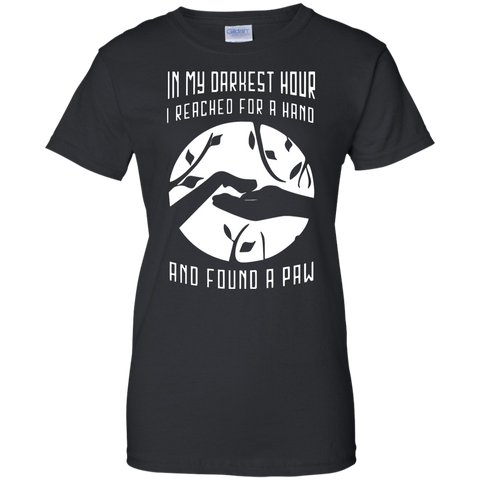 i reached for a hand and found a paw T-Shirt