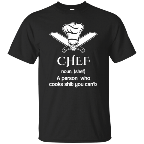 chef noun, (shef) T-Shirt