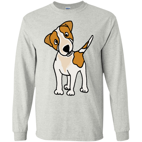 cool funny puppy jack russell terrier dog T-Shirt