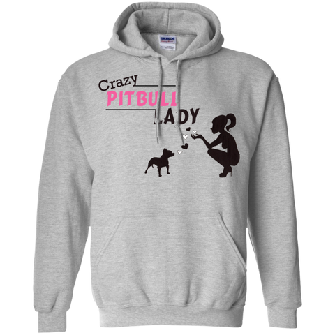 crazy pitbull lady T-Shirt