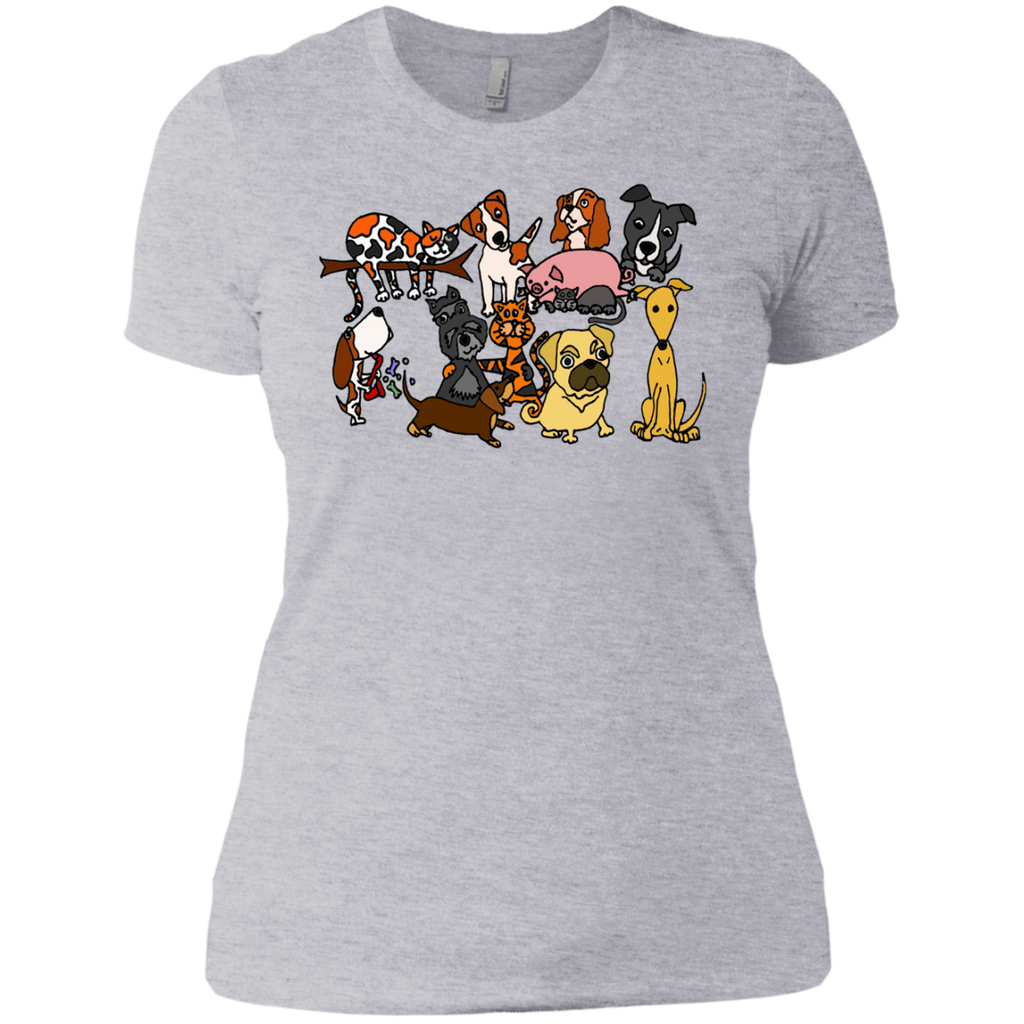 cool funny pet  abstract art T-Shirt