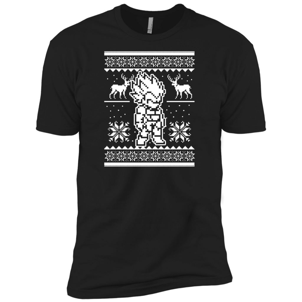 christmas saiyan prince ugly sweater holiday sweater T-Shirt