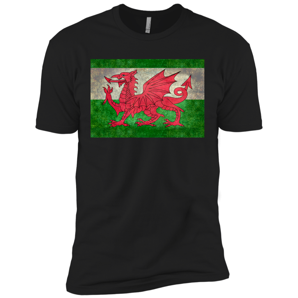 distressed wales flag T-Shirt