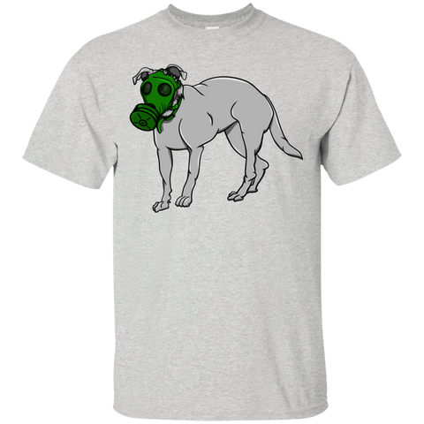 dog wearing a gas mask T-Shirt
