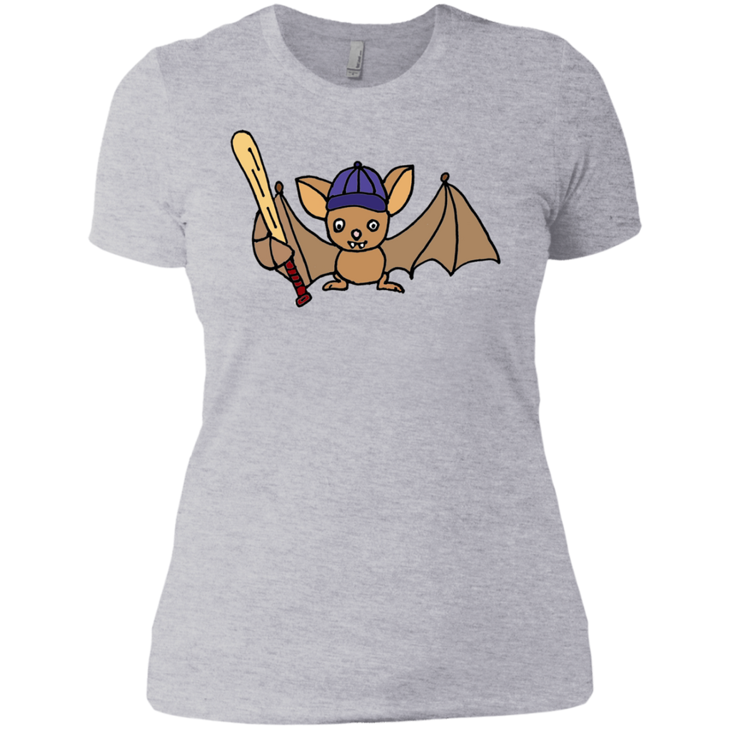 cool funny bat holding baseball bat T-Shirt