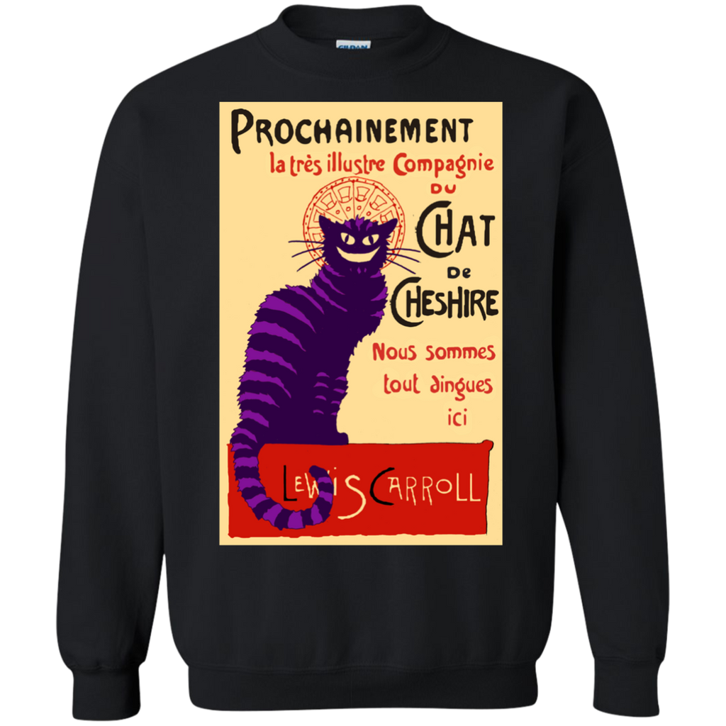 cheshire cat 'chat noir' poster T-Shirt