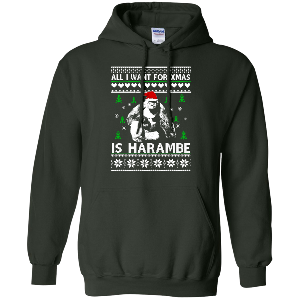 all i want for xmas is harambe sweater, T-Shirt