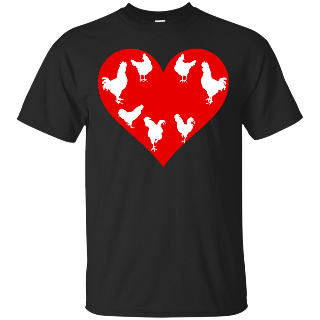 chicken and heart T-Shirt
