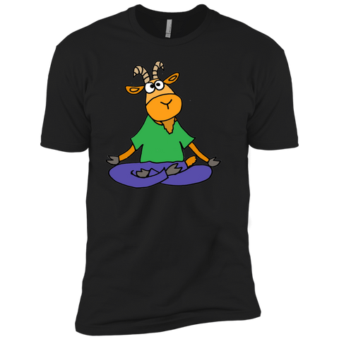funny goat yoga lotus position sweatshirt T-Shirt