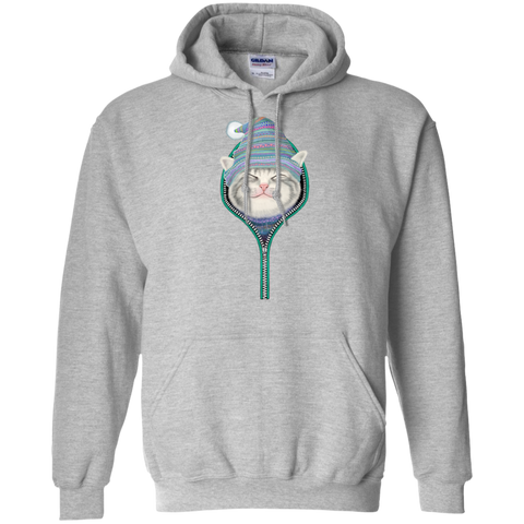 cat in the zip sweatshirt T-Shirt