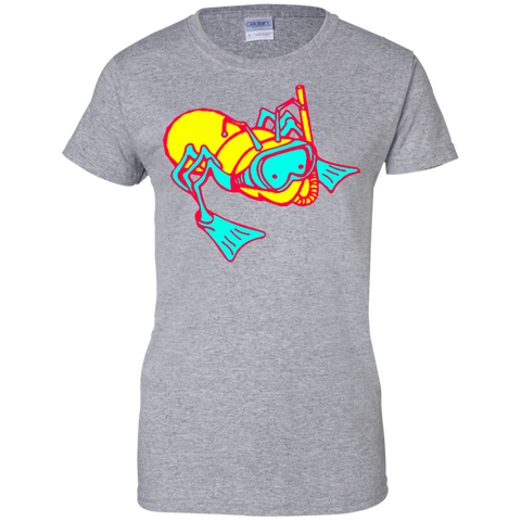 ant wearing snorkel T-Shirt