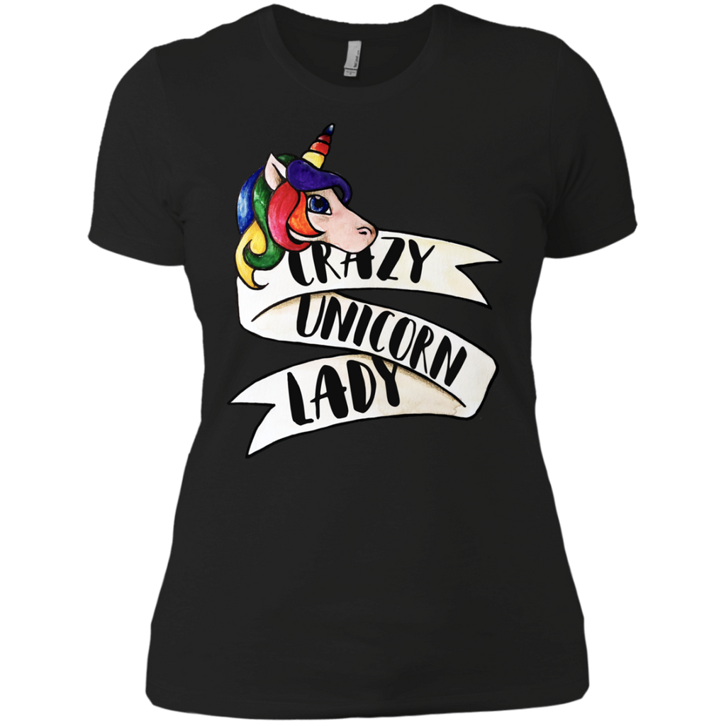 crazy unicorn lady sweatshirt T-Shirt