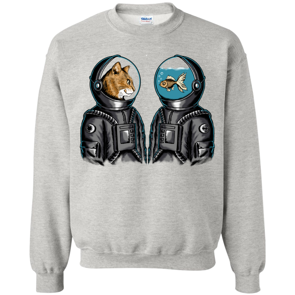 cat and fish sweatshirt T-Shirt