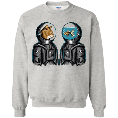 cat and fish sweatshirt T-Shirt