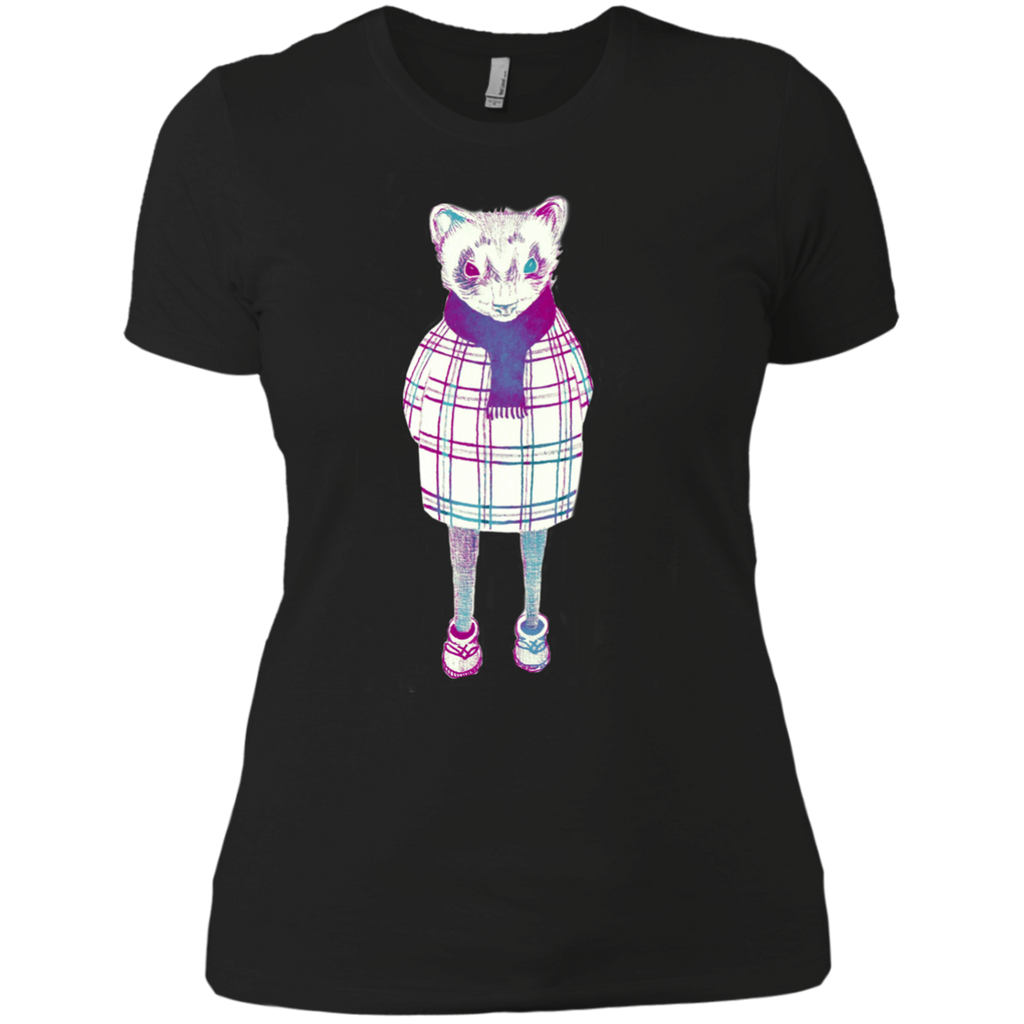 ferret in sweater holiday sweater T-Shirt