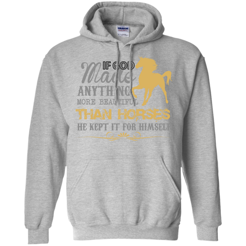 if god made anything more beautiful than horses  T-Shirt