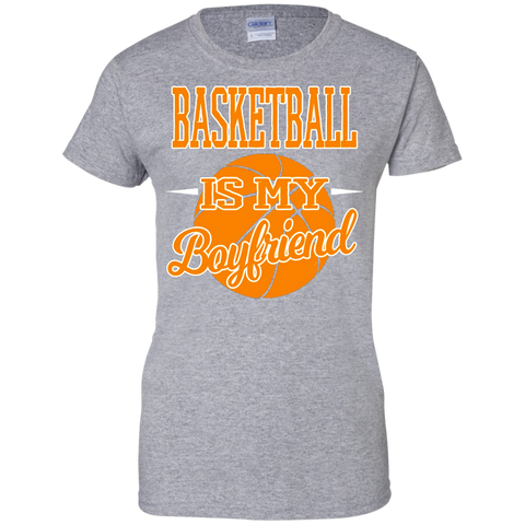 basketball is my boyfriend basketball T-Shirt