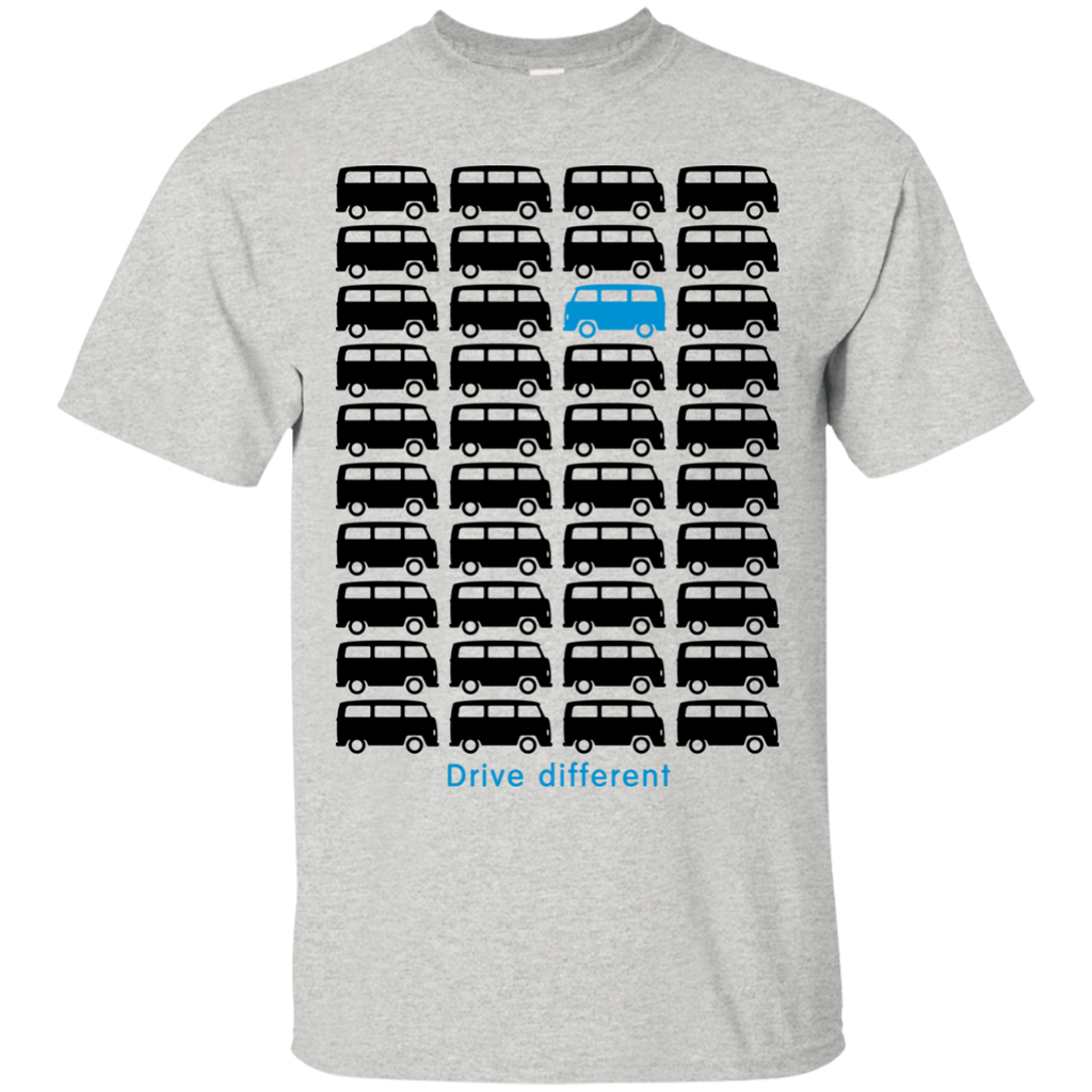 drive different - bus (black) matching family T-Shirt