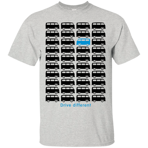 drive different - bus (black) matching family T-Shirt
