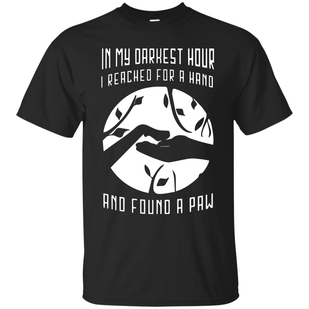 i reached for a hand and found a paw T-Shirt