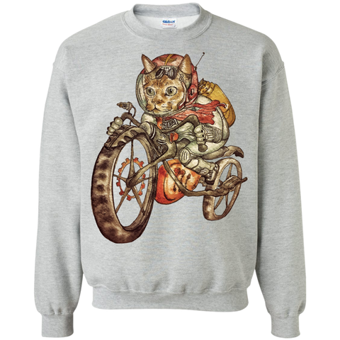 berserk steampunk motorcycle cat sweatshirt T-Shirt