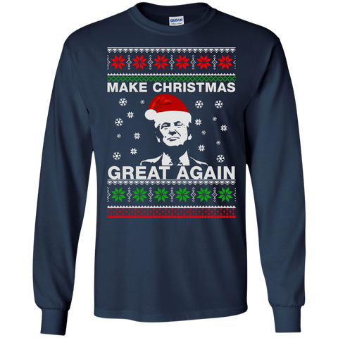 donald trump make christmas great again sweater, T-Shirt